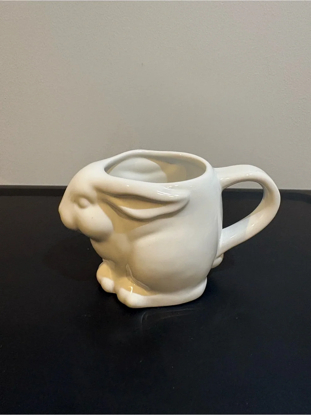 NWOT Williams Sonoma White Bunny Mug